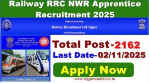 Read more about the article Railway RRC NWR Apprentice Recruitment 2025 | Apply Online (2162 Post)